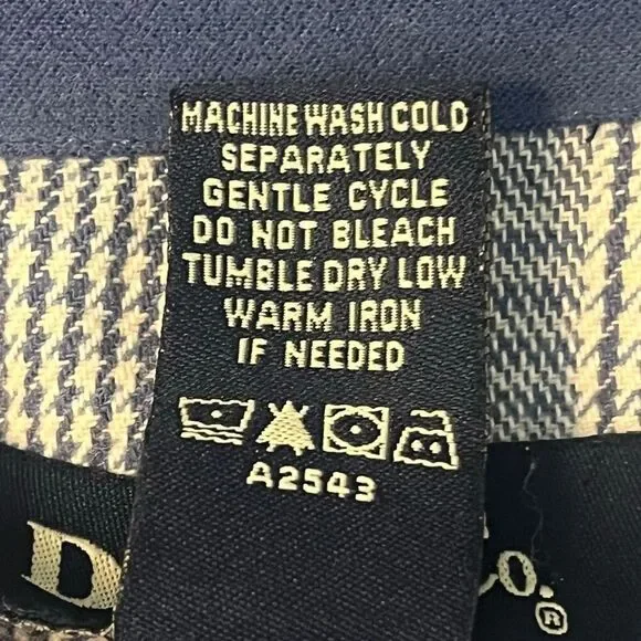 Denim &‎ Co. Plaid Chore Coat Quilted Lining Zip & Snap Closure Sz 1X